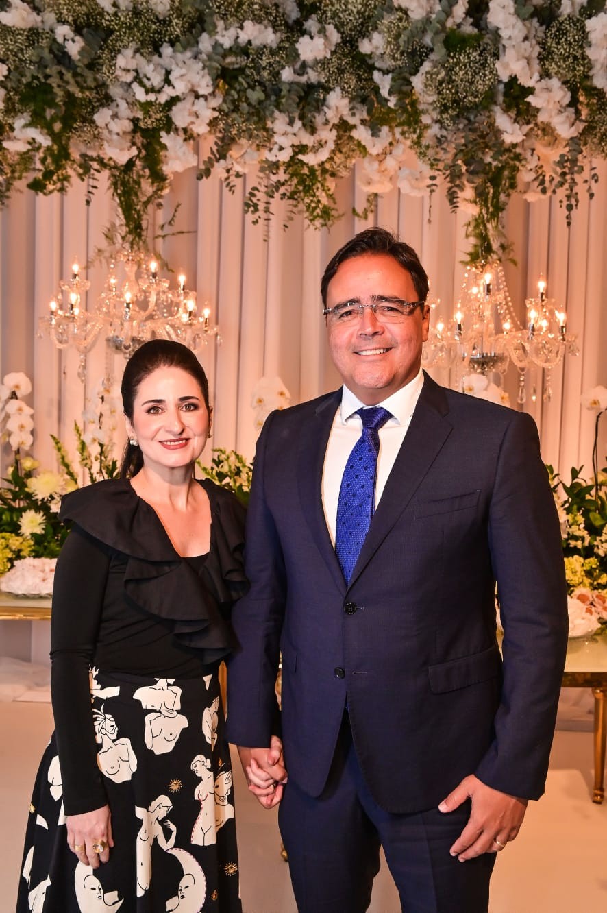 Luciana Pedrosa e o Procurador Geral de Justiça, Francisco Martinez