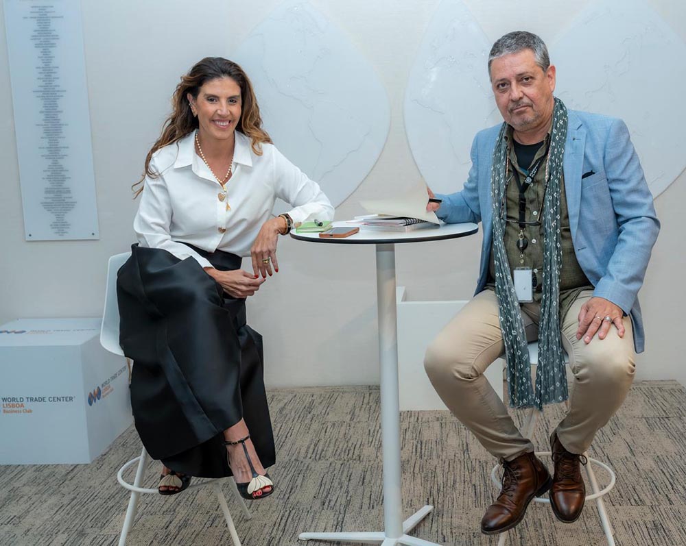 Lara Brotas e João Silvério