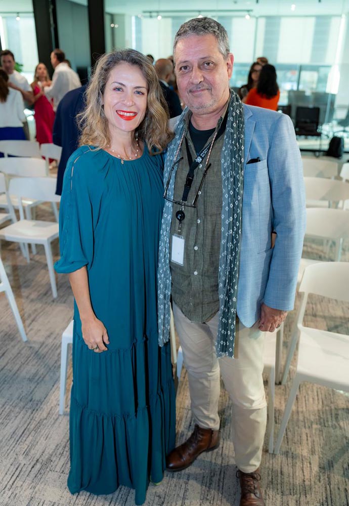 Flávia Dalla e João Silvério