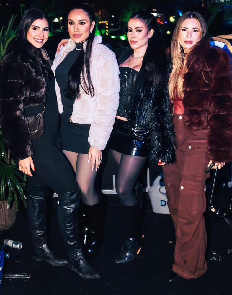 Bárbara Brandão, Maria Fernanda Barcelos, Bruna Brandão, Natália Frohelich