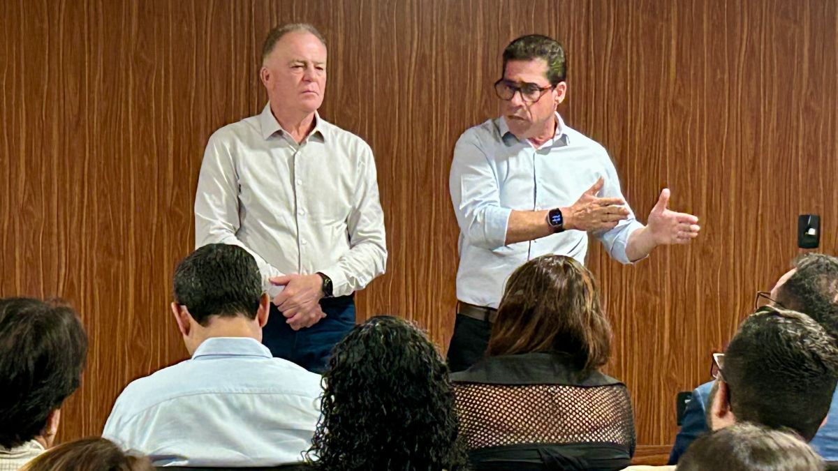 Renato Casagrande e Marcelo Santos