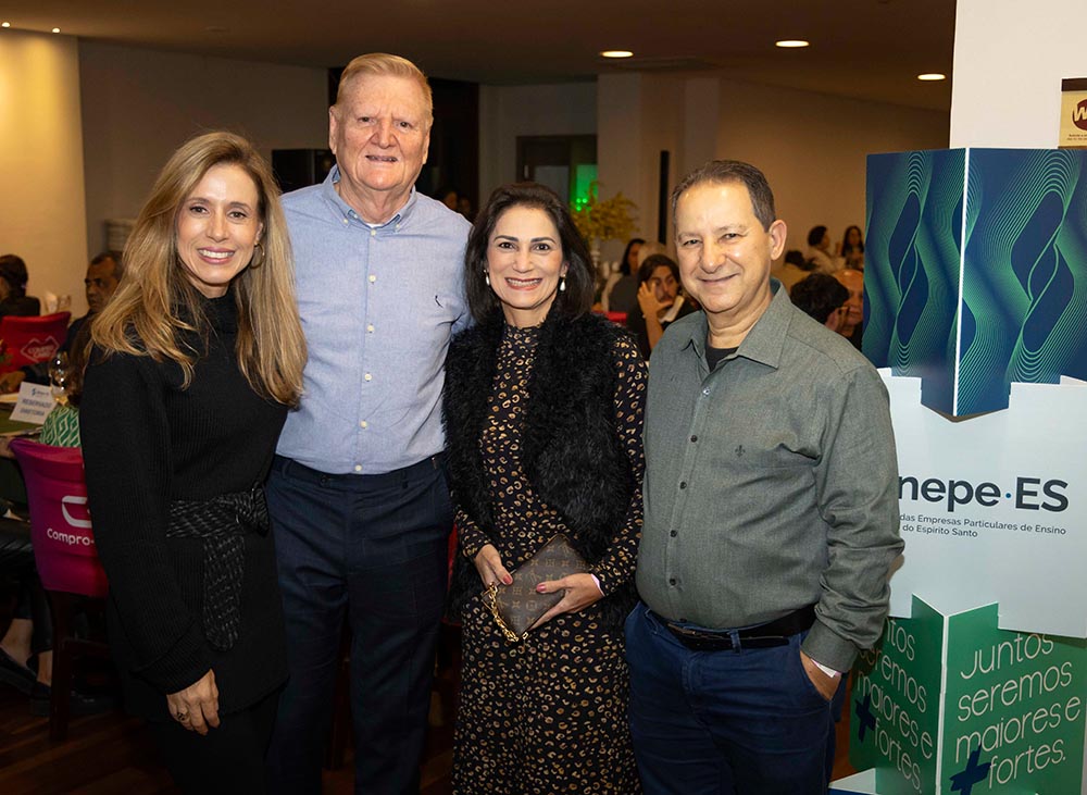 Roberta Bonelli, Moacir Lellis, Luzia e Fernando Saliba