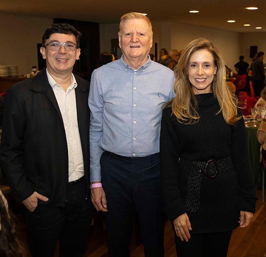 Richardson Schmittel, Moacir Lellis e Roberta Bonelli
