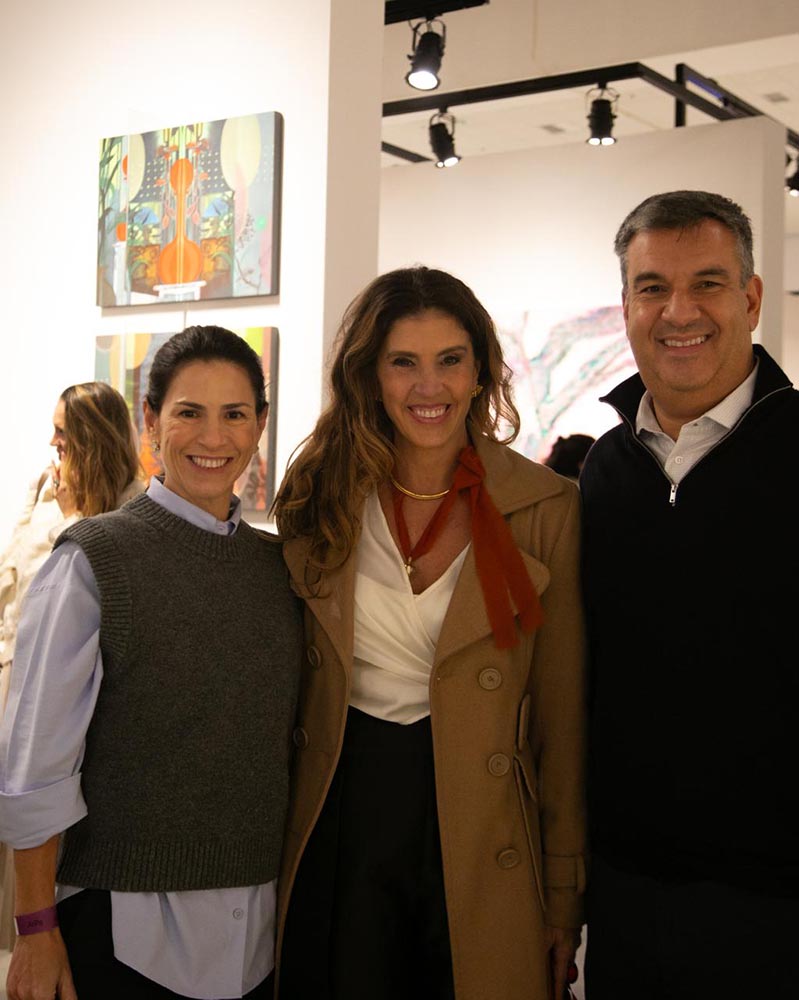 Mindla Côrrea, Lara Brotas e Paulo Henrique Corrêa Junior