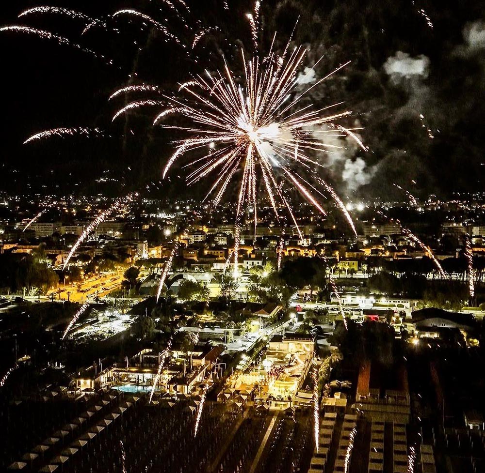 Os fogos de artifício