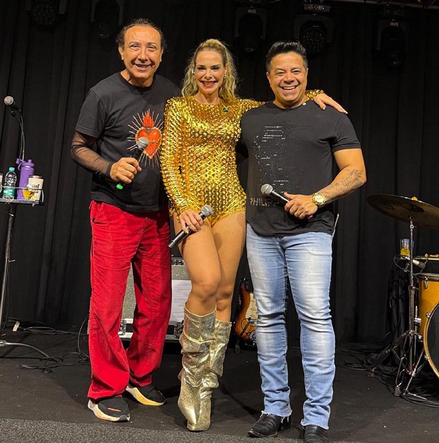 Marcelo Ribeiro, Flavinha Mendonþa e Rodrigo Balla