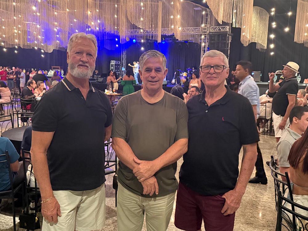 Ildo Steffen, Nivaldo Campos e André Aresi