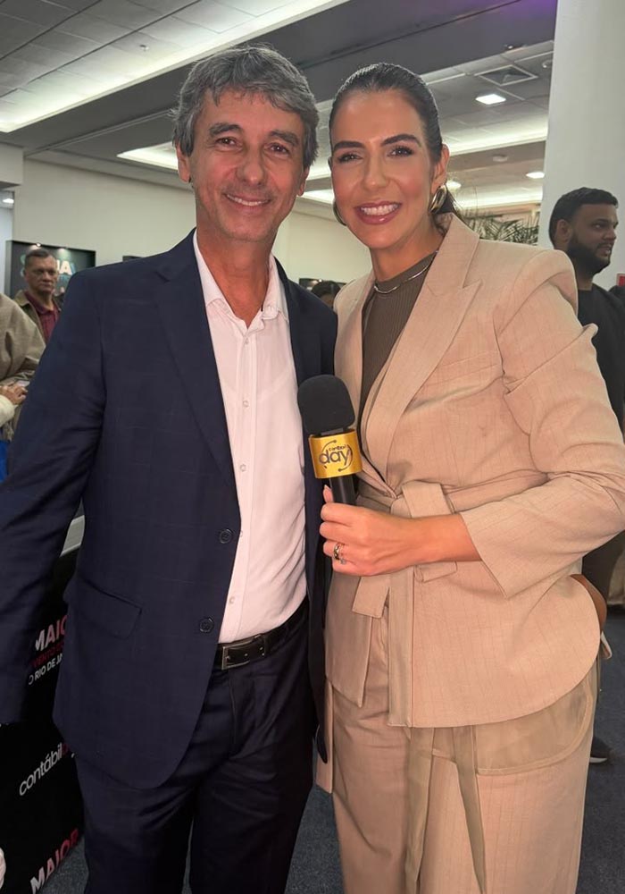 Ladmir Carvalho e Mônica Porto