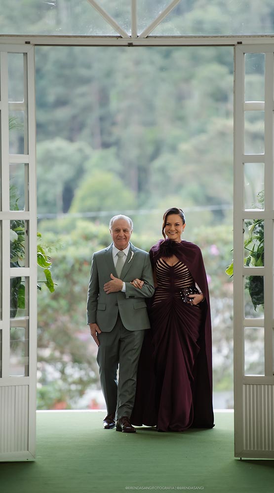 Mário Tenisi e Sabrina Machado Furtado