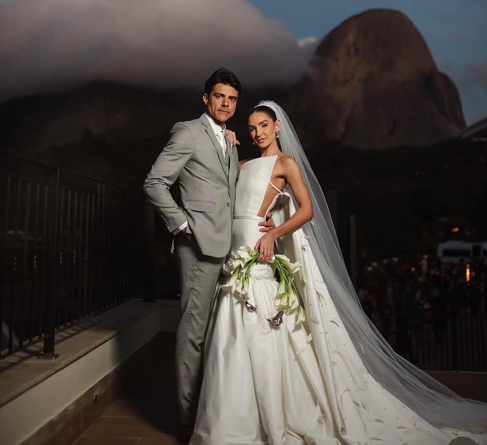 Um casamento com a assinatura da própria história